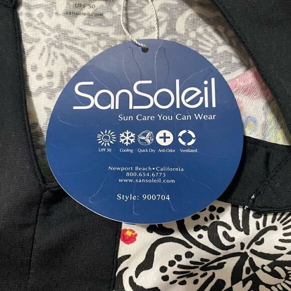 SanSoleil- NEW - Beach, Golf, Tennis - Long Sleeve UV Protection Dress - Picture 5 of 6